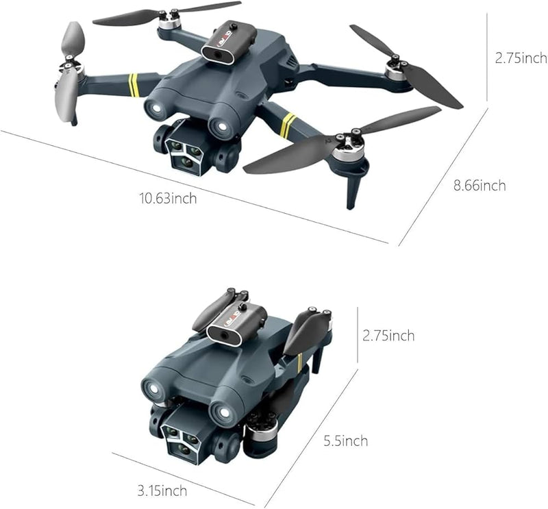 TurboFly™ - Drone con triple cámara Full HD y 4K (PROMOCIÓN SOLO HOY)