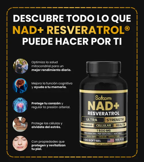 !NAD + RESVERATROL 1.500 MG