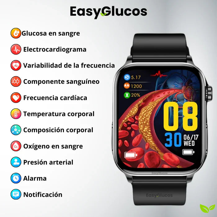 !!!!!!!!Reloj Inteligente EasyGlucos [APROBADO POR MÉDICOS]