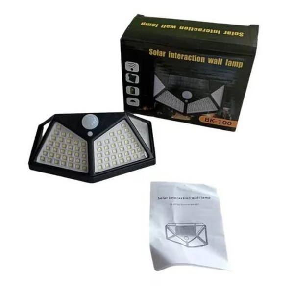 Lámpara Solar 100 Luces Led Exteriores S