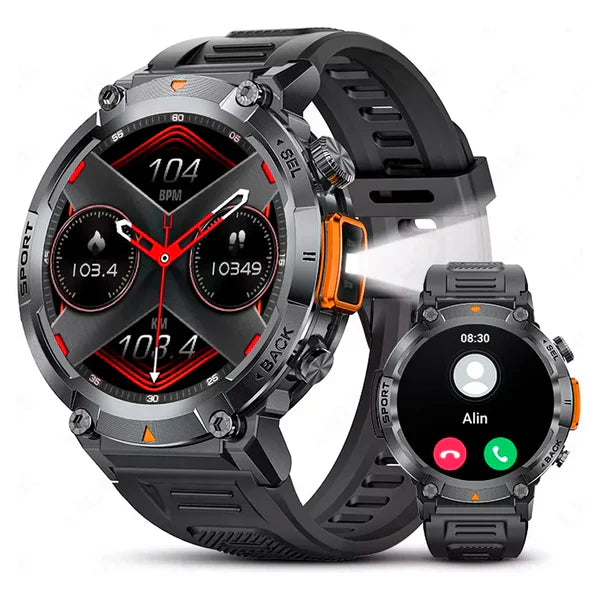 Reloj SmartWatch Militar T68™ [BLINDADO]