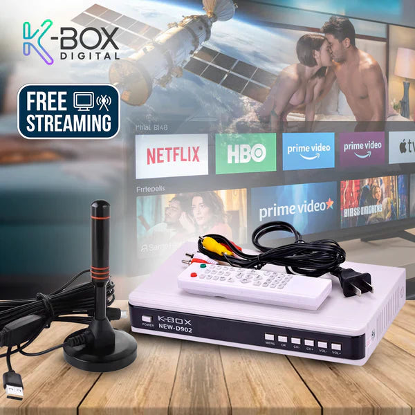 K-Box Decodificador Digital [STREAMING GRATIS]